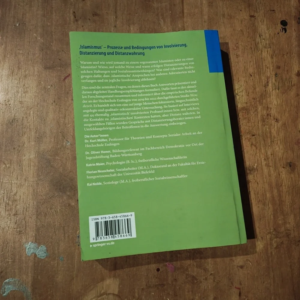 Islamismus - Prozesse und Bedingungen von Involvierung... 9783658458669